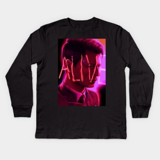 Alive - Connor Ver. 4 Kids Long Sleeve T-Shirt